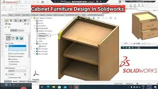 Solidworks Tutorials | Furniture Design In Solidworks | Cabinetary Furniture