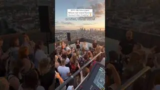 Auf so einem KONZERT warst DU noch NIE 🤯😍 #rooftop #frankfurt #concert