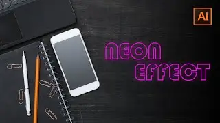 Neon effect | Adobe Illustrator CC Tutorial