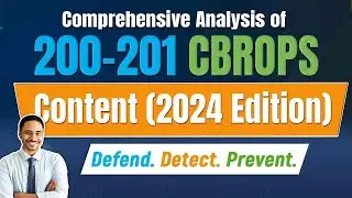 Cisco CyberOps Associate 200-201 CBROPS Exam Questions - Updated 2024