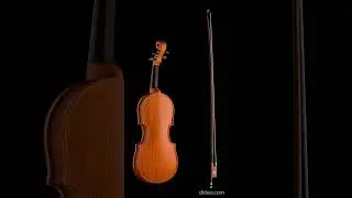 Violin - 3d work in blender #blender #blender3d #violin #music #cycle
