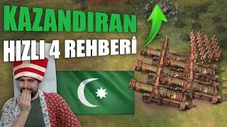 OSMANLIDAN ZAFER GETİREN TAKTİK - Hızlı İmparatorluk Çağı Taktiği | Age of Empires 4 Rehber