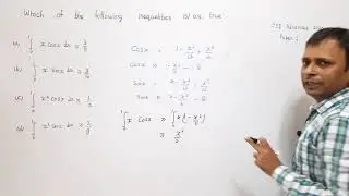 JEE Advanced 2020 Paper I Solution to problem based on Estimation of Definite Integral (Hindi)