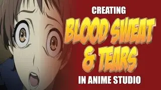How to make blood, sweat and tears in Anime Studio Pro - MOHO Pro
