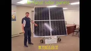 Bi-Facial solar panels for Alaska make 20% more power than any other panel on the market