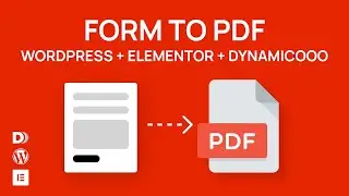 How to make a PDF from Elementor form with Dynamic.ooo