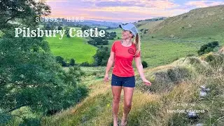 Pilsbury Castle Sunset Hike | Peak District | Short Hikes | Family Friendly Walks