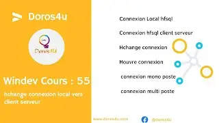 Windev Cours 55 : Connexion hfsql classique / connexion hfsql client serveur  par programmation