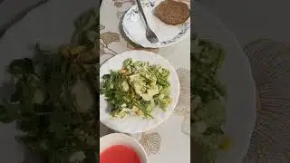 "Еда ПП" Завтрак. Салат. Я похудела на 20 кг.