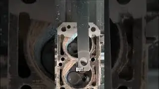 Milling Old Engine #shorts