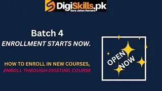 Digiskills New Batch Enrollment Batch 4 | how to enroll in digiskills new batch 2023