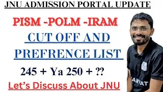 BIG UPDATE ON JNU AND POL SCIENCE CUT OFF DISCUSSION | #cuet2024 #cuetpg2024 #jnu