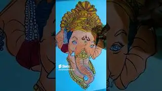 Lord Ganesha Drawing 🙏🙏 