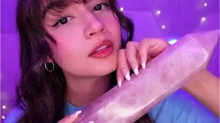 ASMR Tapping On Crystal Collection For Sleep & Relaxation