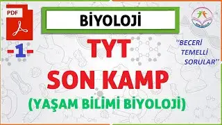 TYT BİYOLOJİ SON KAMP - Yeni nesil sorularla TYT biyoloji son tekrar