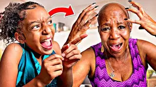 THE PAYBACK | GIRL GETS REVENGE TURNS BABYSITTER BALD😳S2 Ep.4| Kota Cake