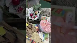 Простой способ подкрасить небольшой кусочек ваты для ватной игрушки.