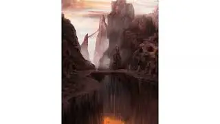 Skull  environment art