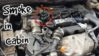 How To Stop Fuel Smoke Getting In The Car Cabin(Peugeot)