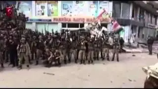 PKK’ya Gözdağı: Cizre Komando Marşıyla İnledi
