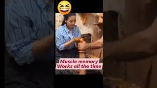 When pottery isn’t your thing but something else is😄😂