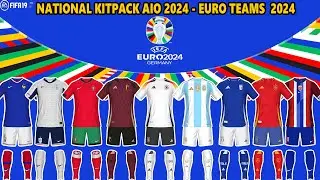 FIFA 19 | NATIONAL KITPACK 2024 - Home, Away & GK Jerseys Euro 2024