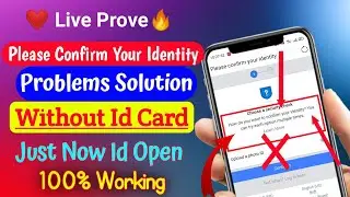 Please Confirm Your Identity | Confirm your identity Facebook Problem Solution | without ld card