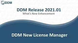 DDM 2021 - How to use new License Manager