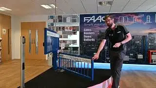 Swing Gates Demo FAAC showroom