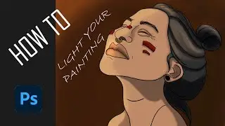 HOW TO LIGHT YOUR  DIGITAL DRAWING l PAINTING l PHOTOSHOP