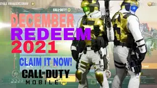CODM Redeem code december 2021| Call of duty mobile code