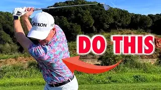 The weird drill that makes you hit straight (golf swing drills )