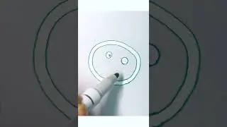 Smiling face drawing for everyone cheer up! 