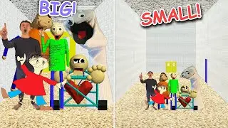 BIG vs SMALL | Baldi's Basics [Mod]