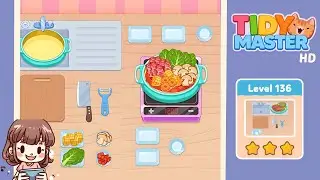 Tidy Master Level 136 Solution Walkthrough