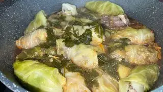 Голубцы из капусты/ Ифорлик учун маззали таом