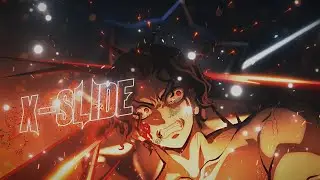 「 X-SLIDE 😴💛」 DEMON SLAYER S4「 AMV/EDIT 」( PF IN DESC.) #anime #demonslayer  #amv