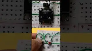 Starwar game using OLED display Push button and Arduino Nano 🔥😊