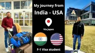Journey from India to USA | Masters in US | F-1 visa | Texas | Dallas