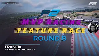France F2 Feature Race F1 2021 Formula 2 gameplay - ROUND 8