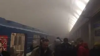 Video. Explosion in St.Petersburg metro
