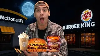 Trying All the Halloween Limited Edition Fast Foods items!