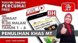 🔴 [LIVE] PEMULIHAN KHAS MT SR, MENAMBAH 3 NOMBOR OLEH TCER INTAN769 #02 #TUISYENPERCUMA