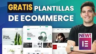 ¡Dale un vistazo a estas plantillas de eCommerce para Elementor que estoy regalando!