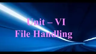 File Handling In JAVA