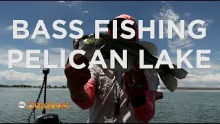 Fishing Largemouth Bass at Pelican Lake