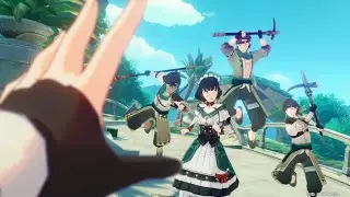 [JP/EN] Chased in Pardis Dhyai | King Deshret and The Three Magi Genshin Impact 3.1