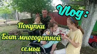 Переехали на юг из Сибири/Быт многодетной семьи/Покупки
