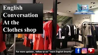 English Conversation at Clothes' Shop