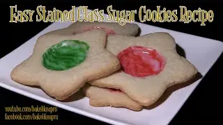 Easy Stained Glass Sugar Cookies Recipe